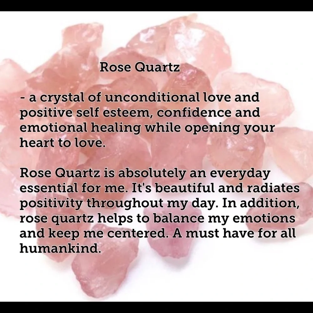 💖Rose quartz and rhodonite bracelet heart